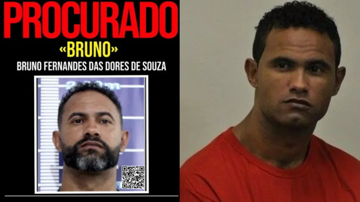 Justiça considera goleiro Bruno foragido após descumprir liberdade condicional