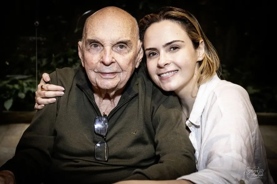 Pai de Ana Paula Renault morre aos 96 anos e gera comoção nas redes sociais