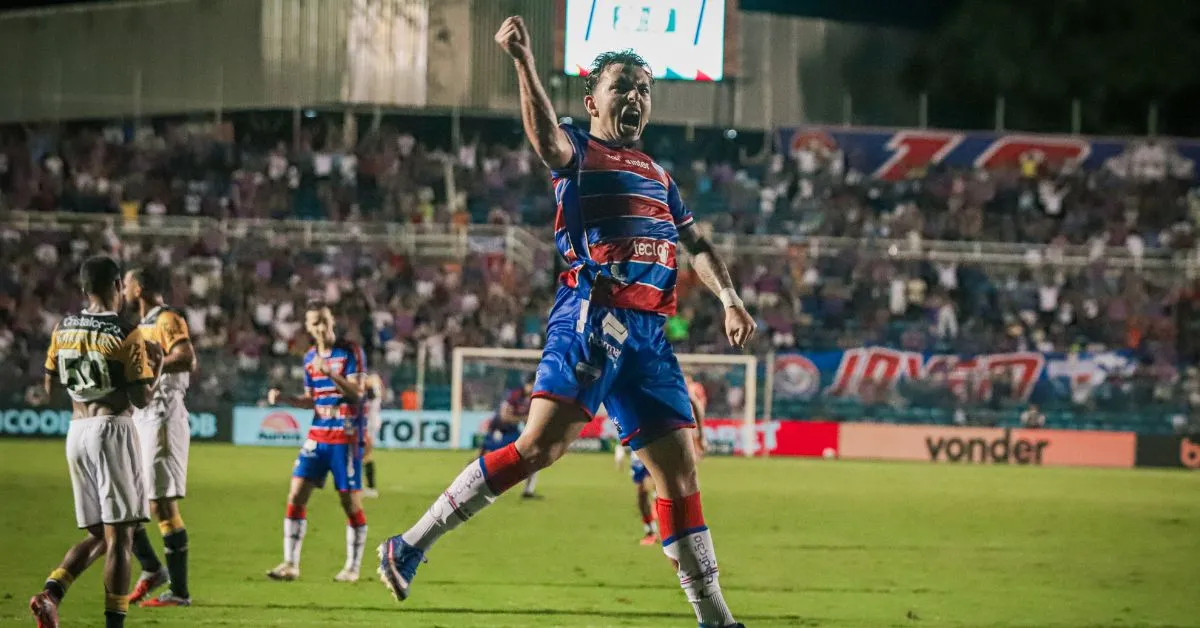 Fortaleza vence o Criciúma em jogo movimentado e assume vice-liderança da Série B