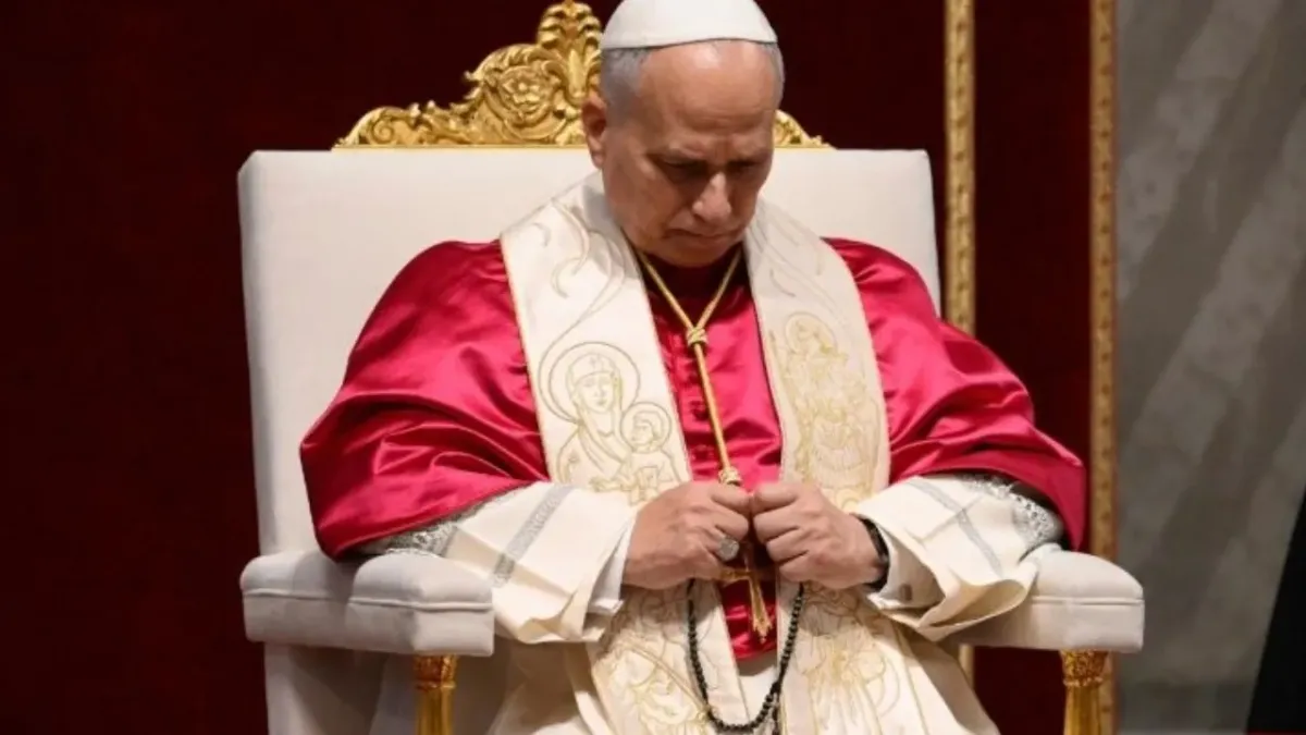 Papa Leão XIV convida fiéis para Terço pela Paz neste sábado (30)