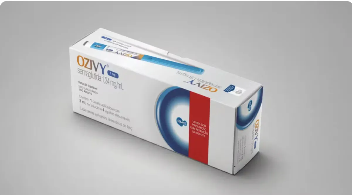 EMS anuncia caneta de semaglutida produzida no Brasil com preços a partir de R$ 452