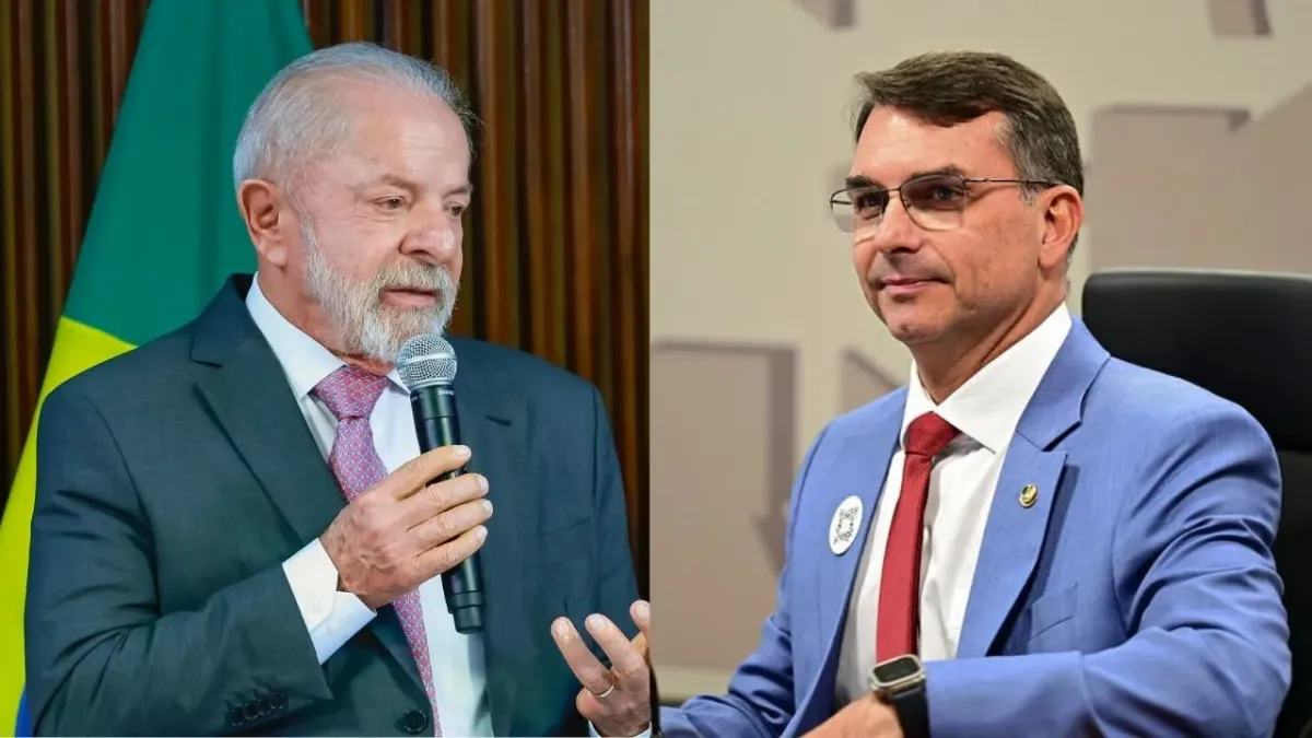 Pesquisa Quaest mostra Lula à frente de Flávio Bolsonaro em eventual segundo turno