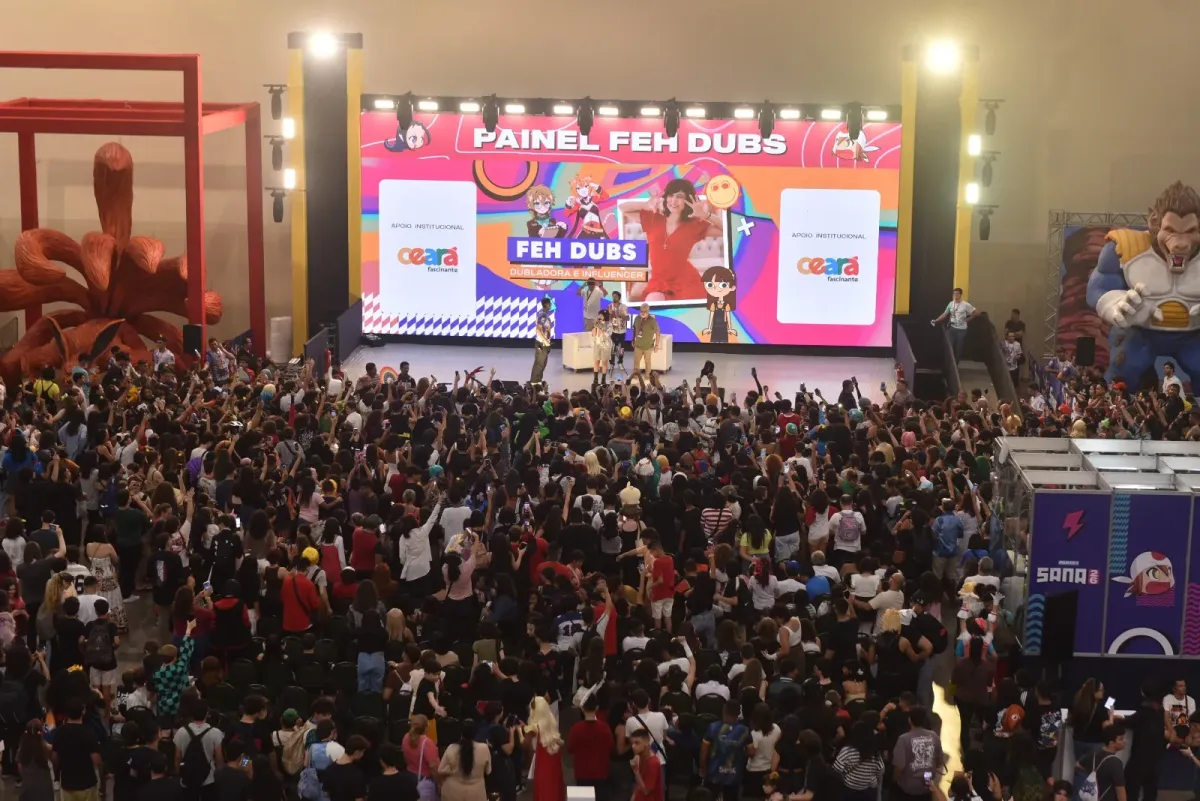 Sana 2026 Parte 2 promete reunir atrações internacionais, games e cultura pop em Fortaleza