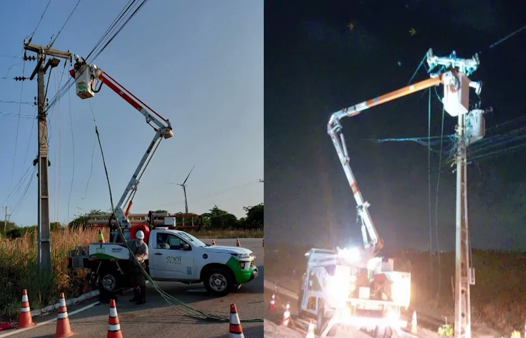 Furto de cabos interrompe energia na Praia do Futuro, em Fortaleza