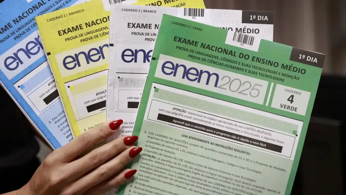 Inteligência artificial e mudanças climáticas estão entre os possíveis temas da redação do Enem 2026